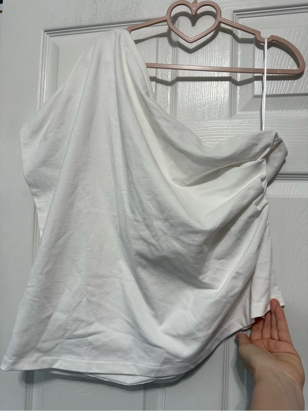 BR one shoulder white Top Women's Size XXL brand new with tag